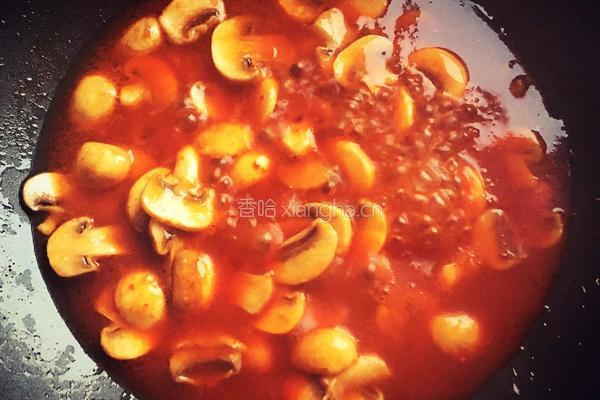 辣椒酱炒芝士年糕的做法图解3