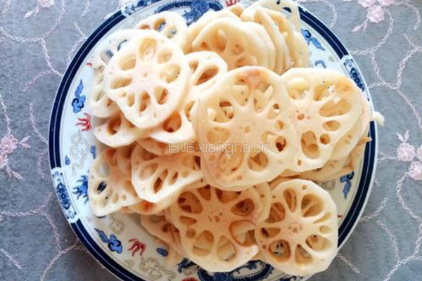 炸藕盒的做法图解4