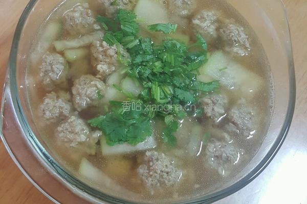 冬瓜丸子汤