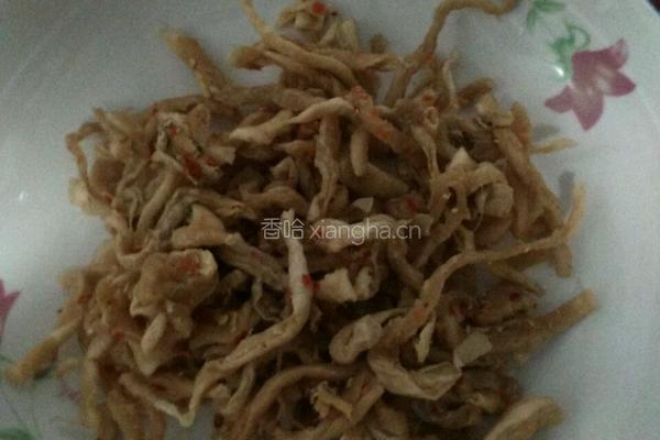 腊肉炒萝卜干的做法图解4