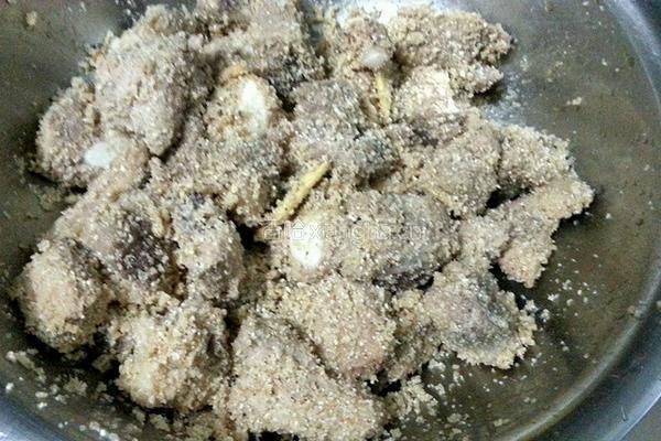 粉蒸排骨的做法图解3