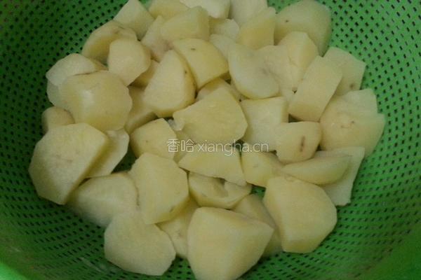 肉沫土豆泥的做法图解4
