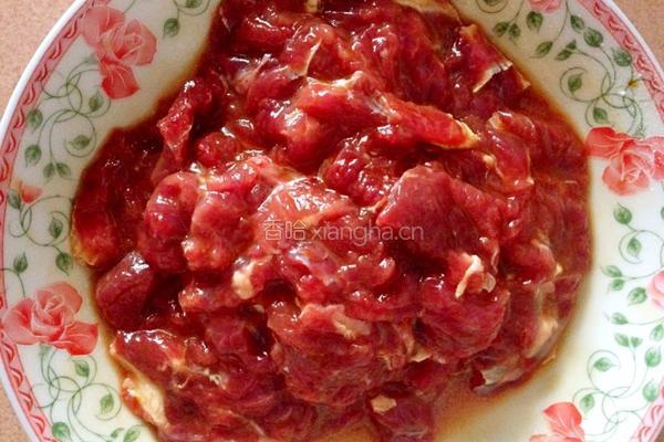 姜丝萝卜炒牛肉的做法图解2