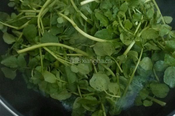 西洋菜肉末汤的做法图解6