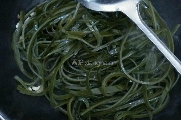 肉末焖海带丝的做法图解6