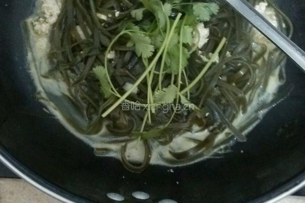 肉末焖海带丝的做法图解9