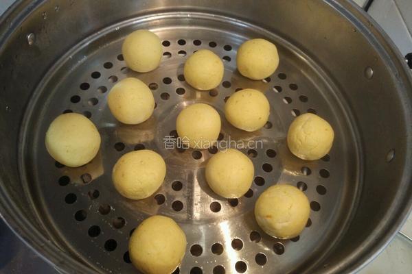 椰香糯米糍粑的做法图解10
