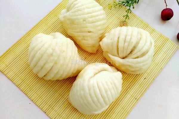 椒盐贝壳花卷的做法图解24