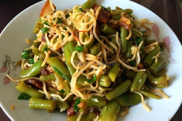 豆角焖面的做法图解8