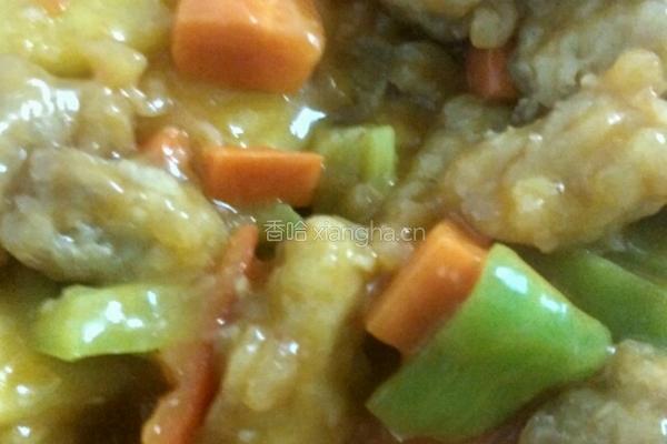 菠萝菜椒咕噜肉的做法图解10