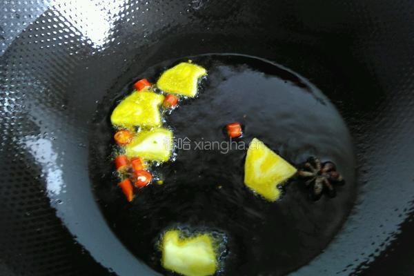 冻白干烧老鹅的做法图解3