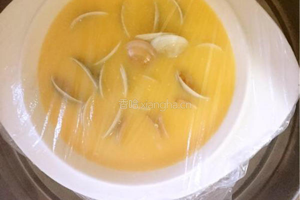 青蛤蒸水蛋的做法图解5
