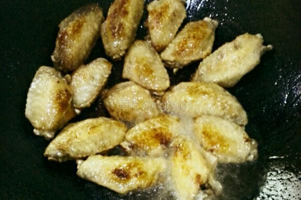 煎鸡翅的做法图解3