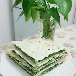 菠菜鸡蛋饼的做法[图]