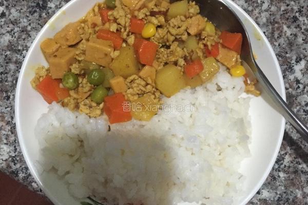 咖喱猪肉饭的做法图解4