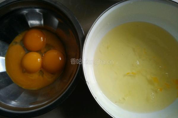 电饭锅蒸蛋糕的做法图解2