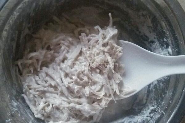 炸芋丸的做法图解4