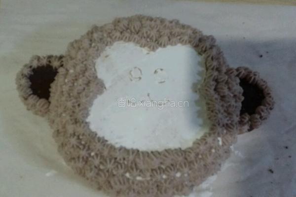 猴子奶油蛋糕的做法图解14