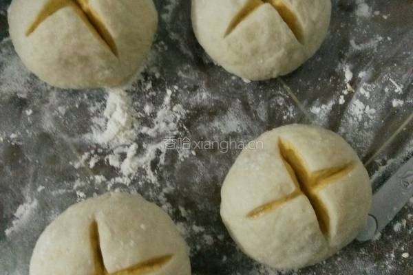 双色开花饅头的做法图解8