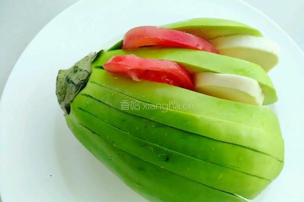 无油风琴烤茄子的做法图解8