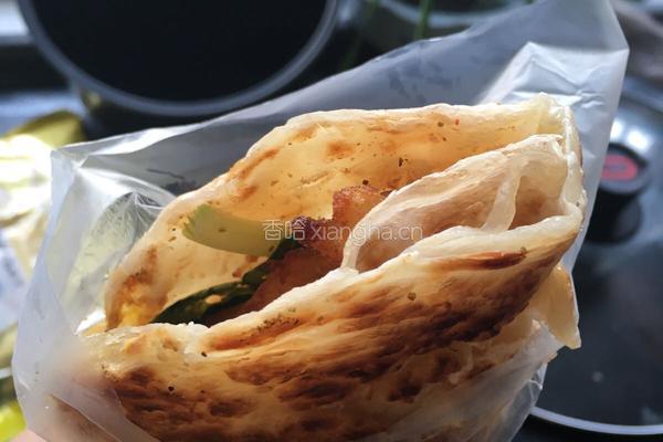 火腿手抓饼的做法图解7