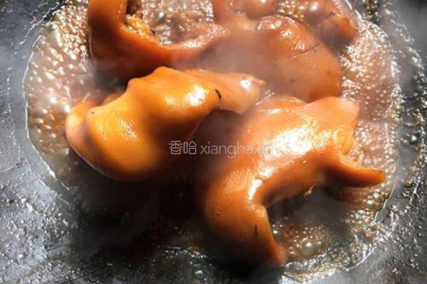 卤猪头皮的做法图解4