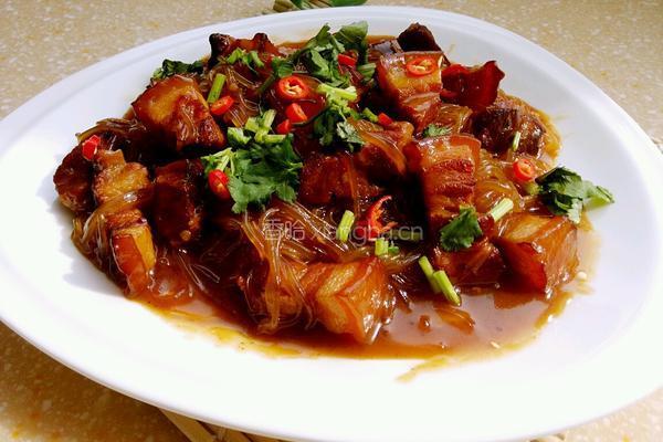 红烧肉炖粉条的做法图解8