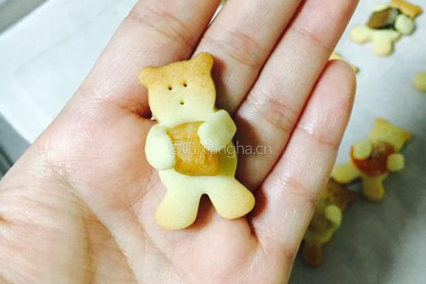 抱坚果的小熊饼干的做法图解12