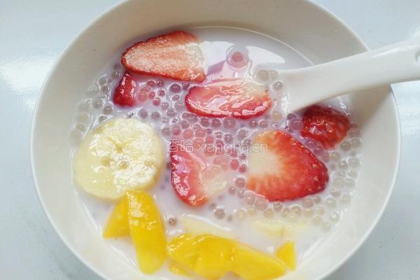 水果西米露的做法图解7