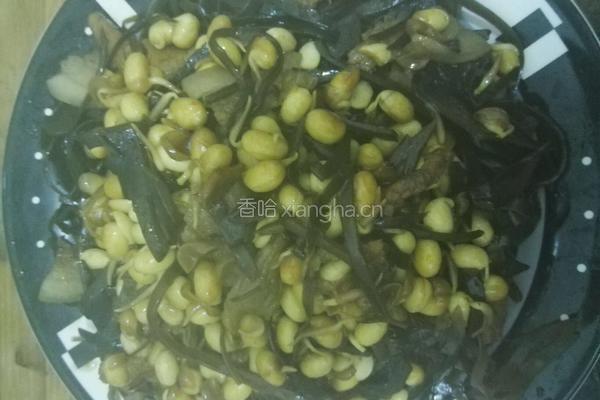 海带黄豆乱炖的做法图解8