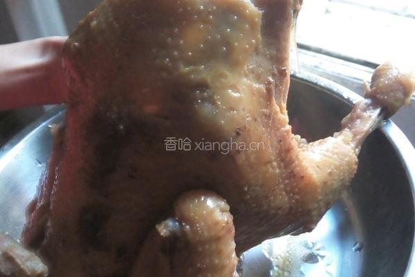 可乐盐焗鸡的做法图解6