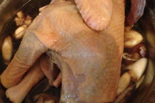 可乐盐焗鸡的做法图解2