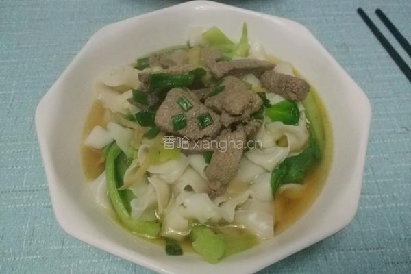 浓香猪肝面的做法图解4