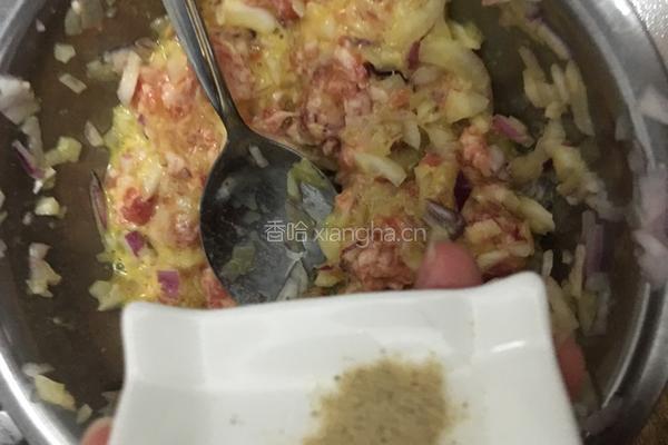 洋葱鸳鸯饼的做法图解3