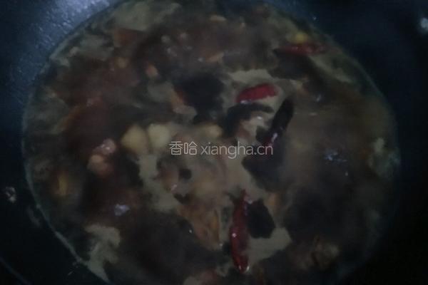 酸菜焖面的做法图解5