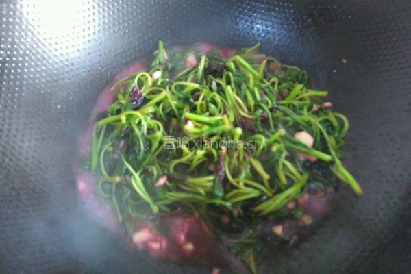 蒜末苋菜的做法图解6