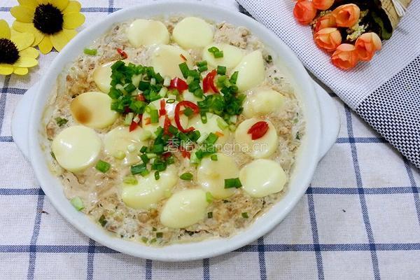 肉沫蒸日本豆腐的做法图解8