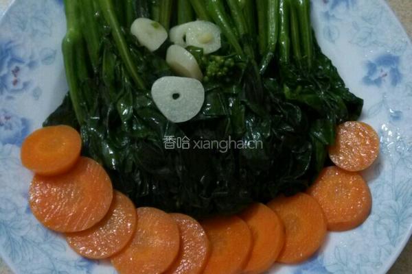 素炒芥兰菜的做法图解6