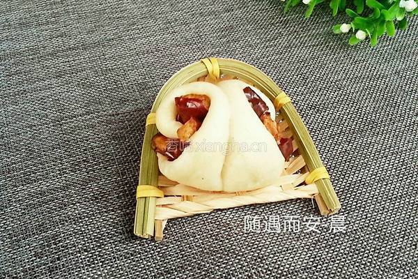 奶香红枣卷的做法图解17