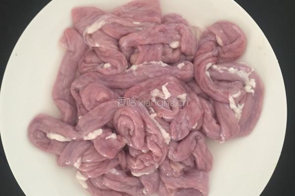 粉肠酸菜煲的做法图解1