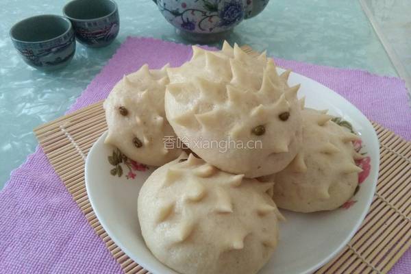刺猬杂粮小馒头的做法图解7