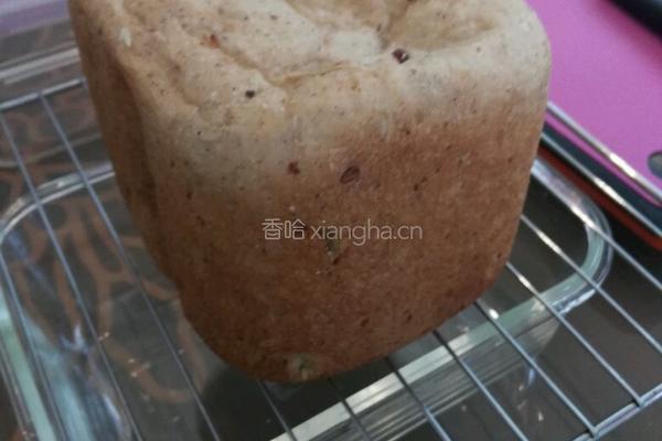 彩蜜豆十谷全麦豆浆土司的做法图解6