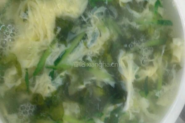 紫菜蛋花汤的做法图解5