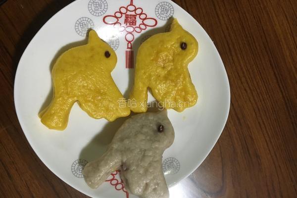 花式豆沙馅儿包子的做法图解6