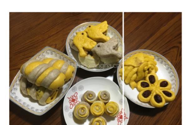 花式豆沙馅儿包子的做法图解12