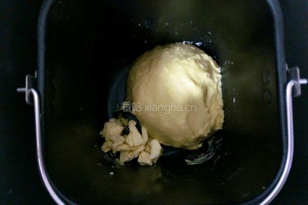 椰蓉面包――汤种法的做法图解7