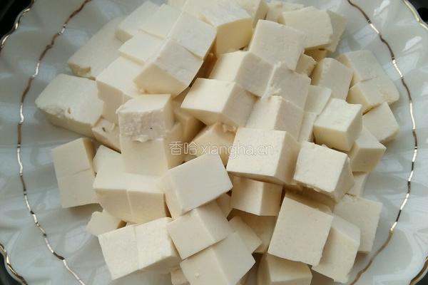 肉糜蒸豆付的做法图解3