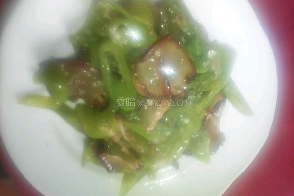 青椒炒腊肉