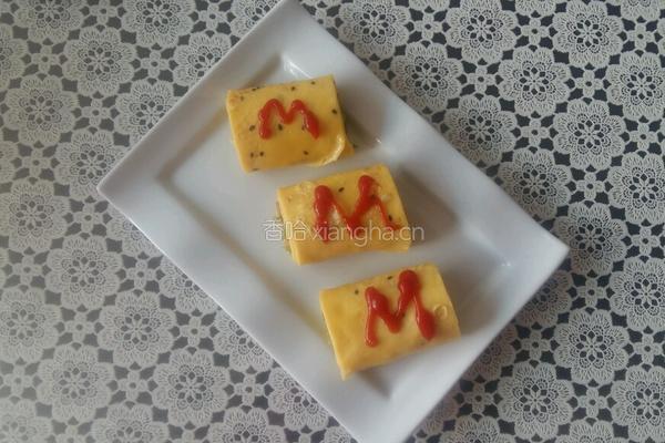 黄金鸡蛋饼的做法图解7