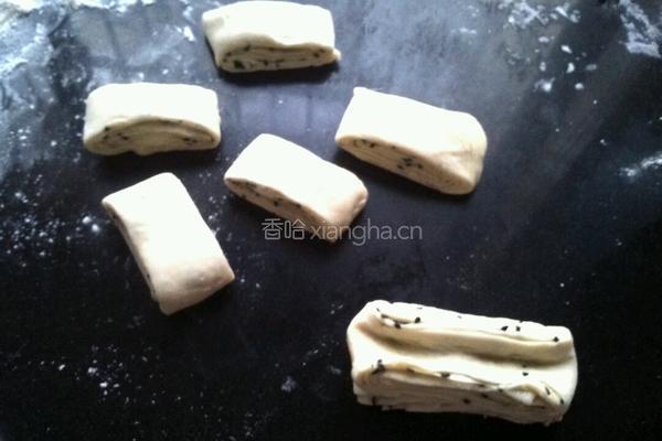 椒盐花卷（全麦）的做法图解5